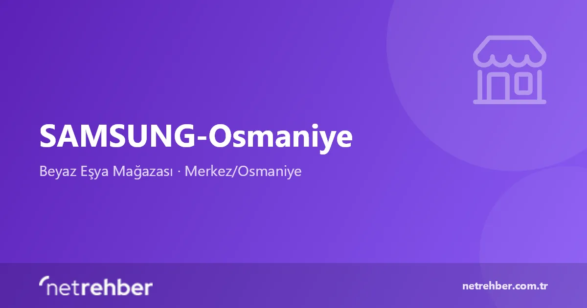 SAMSUNG-Osmaniye kapak görseli