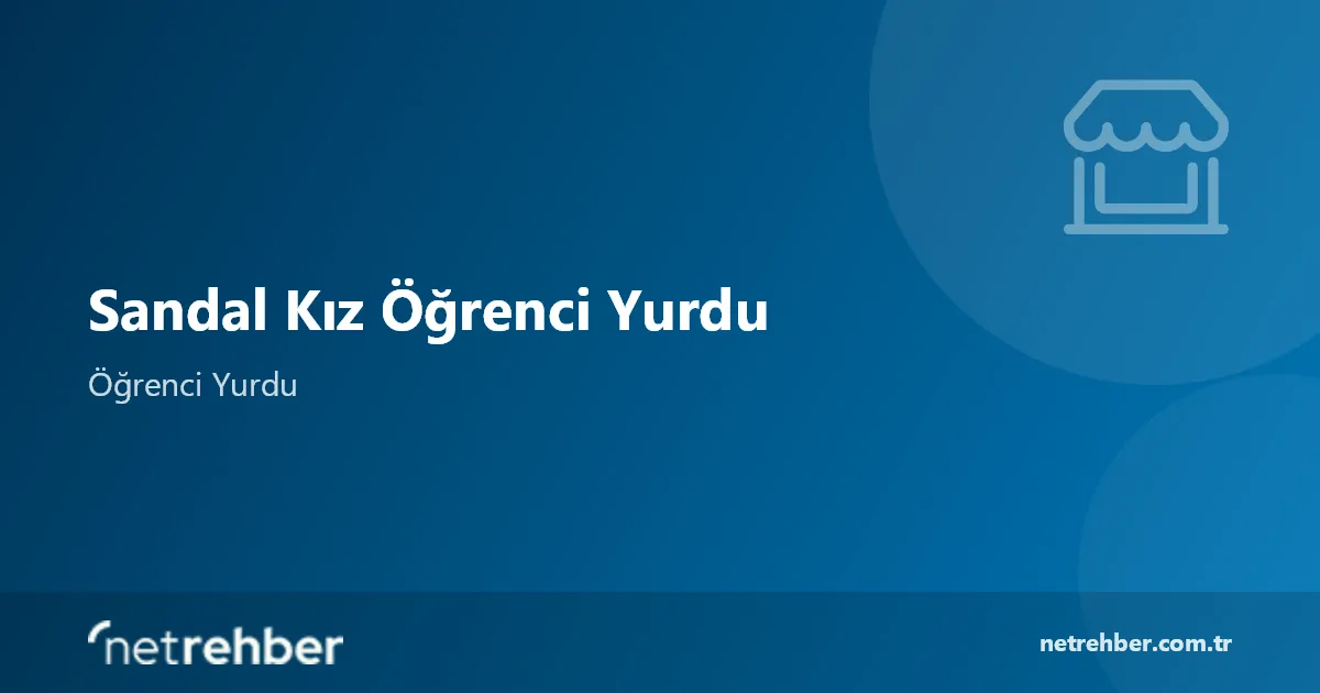Sandal Kız Öğrenci Yurdu kapak görseli