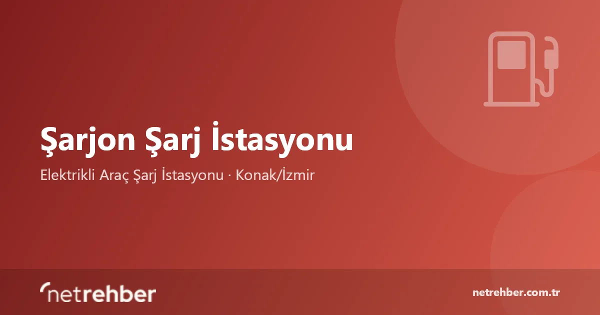 Şarjon Şarj İstasyonu kapak görseli