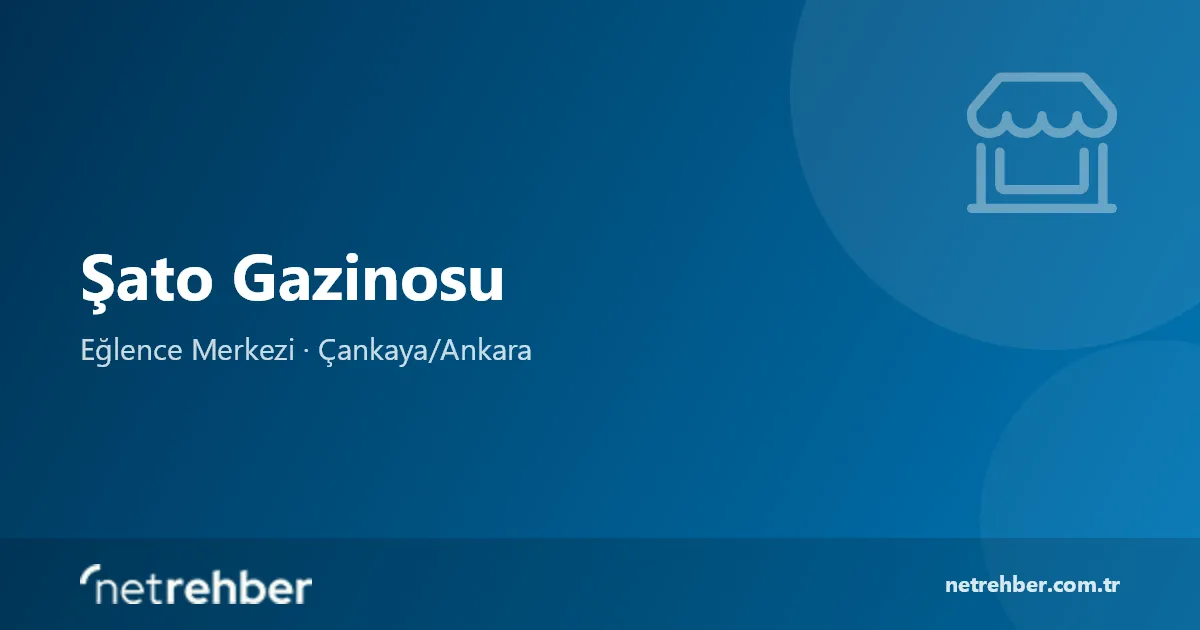 Şato Gazinosu kapak görseli