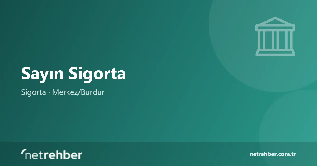 Sayın Sigorta kapak görseli