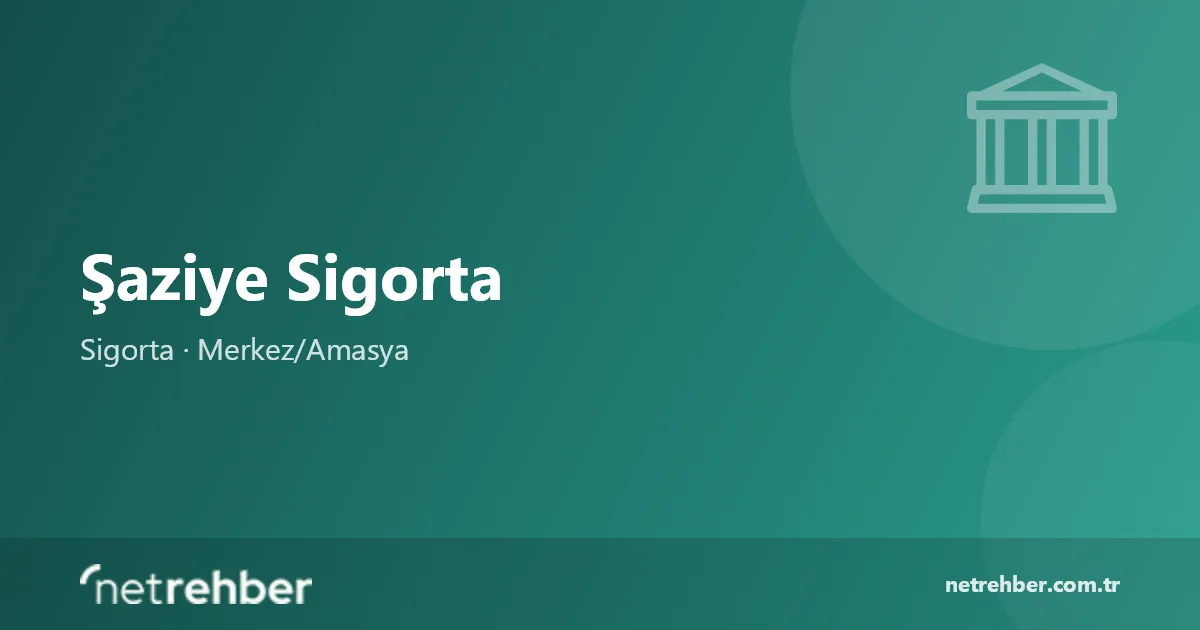 Şaziye Sigorta kapak görseli