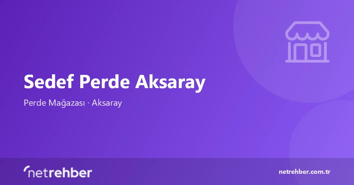 Sedef Perde Aksaray kapak görseli