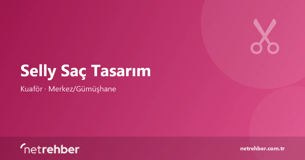 Selly Saç Tasarım kapak görseli