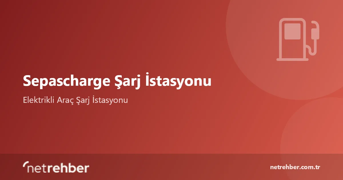 Sepascharge Şarj İstasyonu kapak görseli