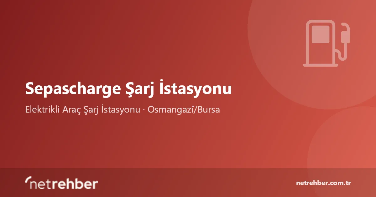 Sepascharge Şarj İstasyonu kapak görseli