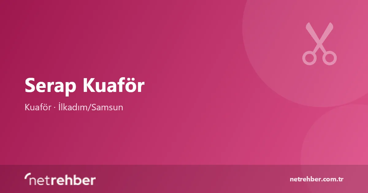 Serap Kuaför kapak görseli