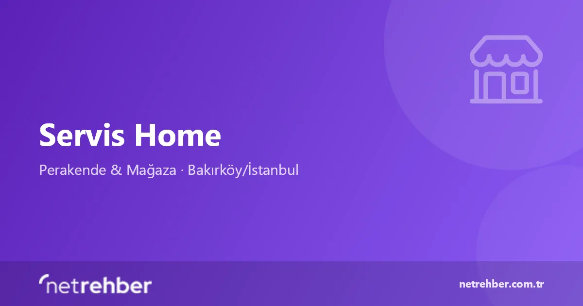 Servis Home kapak görseli