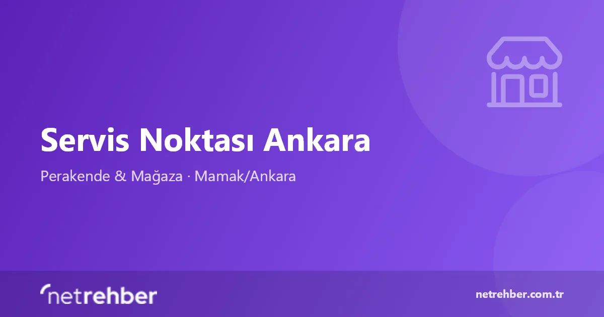 Servis Noktası Ankara kapak görseli