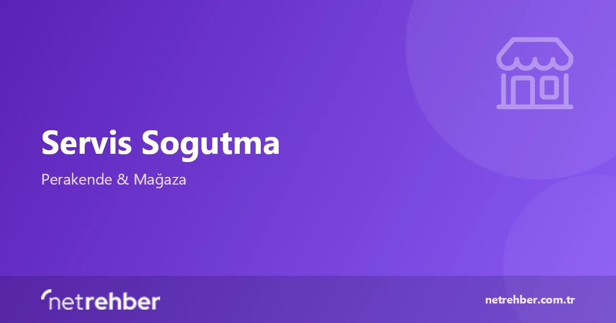 Servis Sogutma kapak görseli