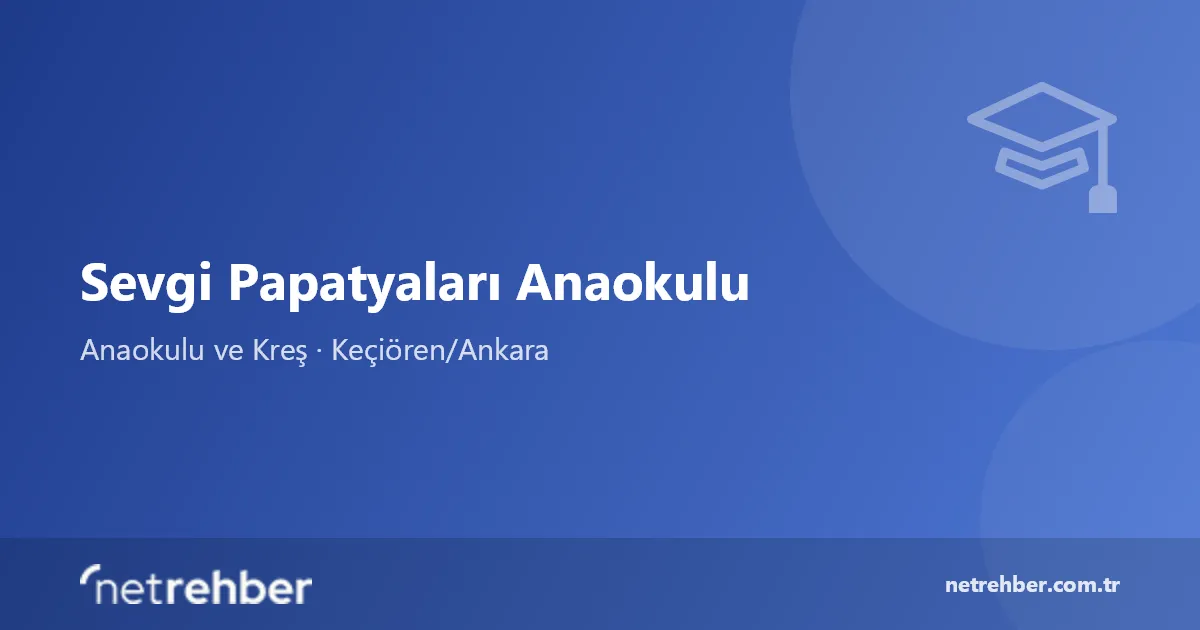 Sevgi Papatyaları Anaokulu kapak görseli