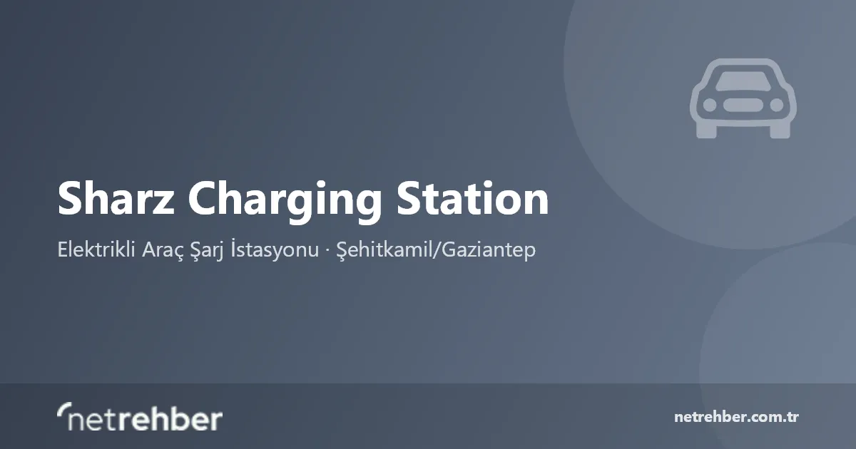 Sharz Charging Station kapak görseli