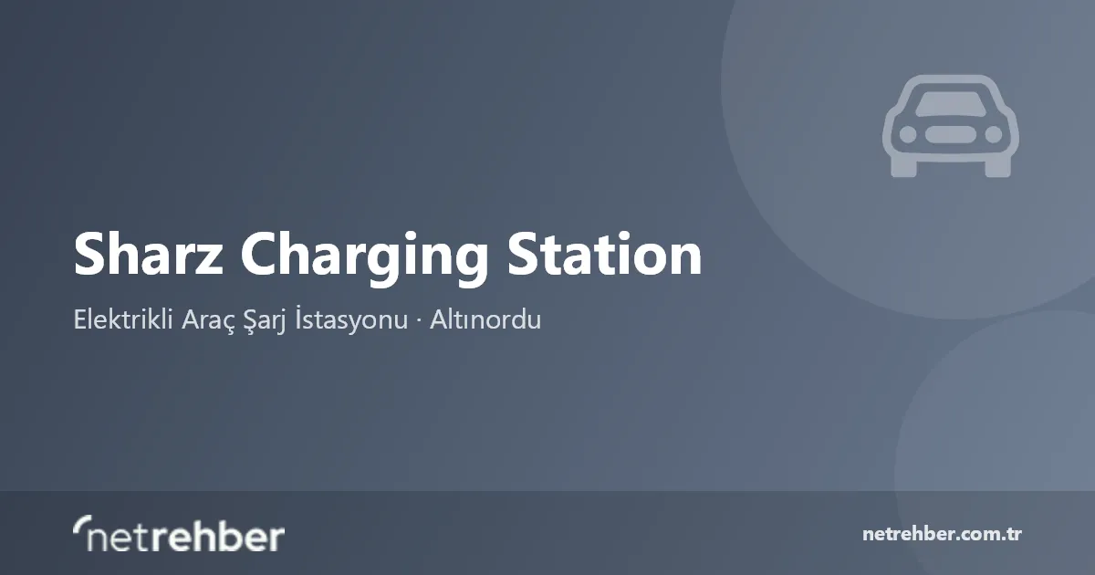 Sharz Charging Station kapak görseli