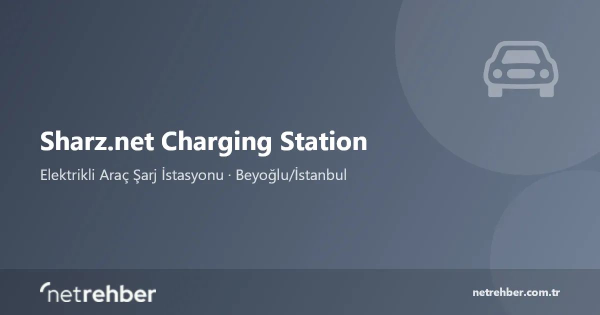 Sharz.net Charging Station kapak görseli