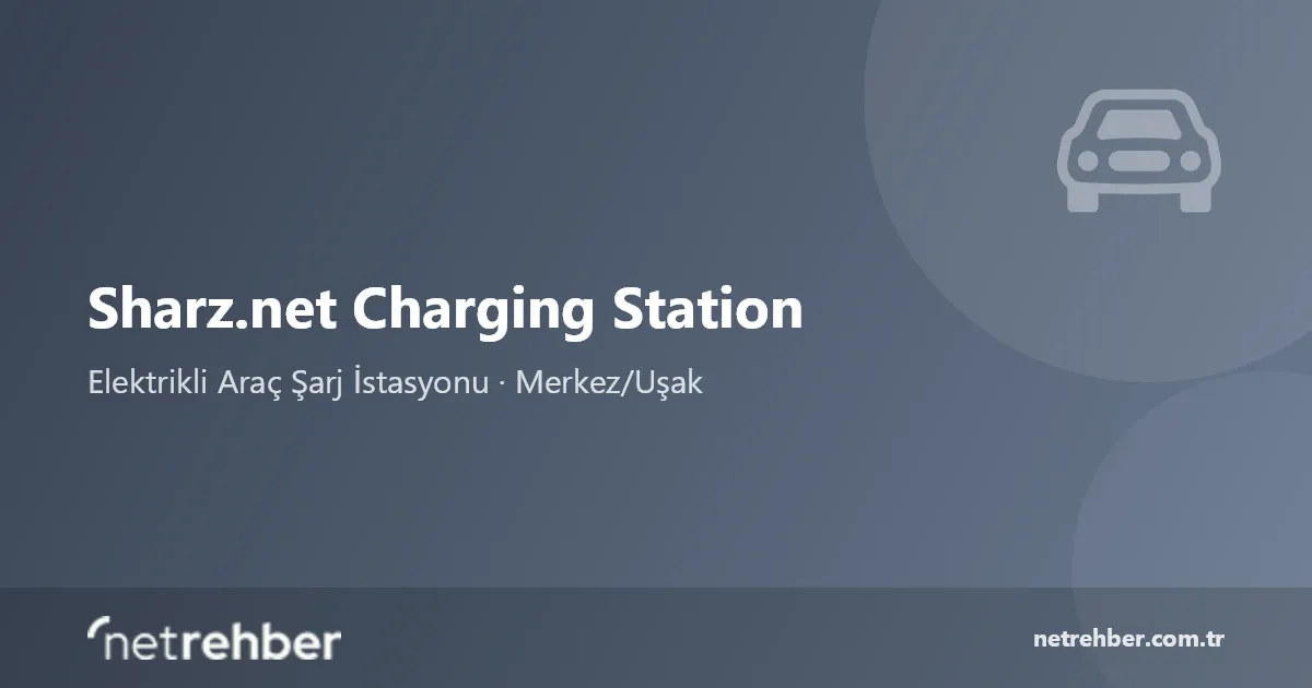 Sharz.net Charging Station kapak görseli