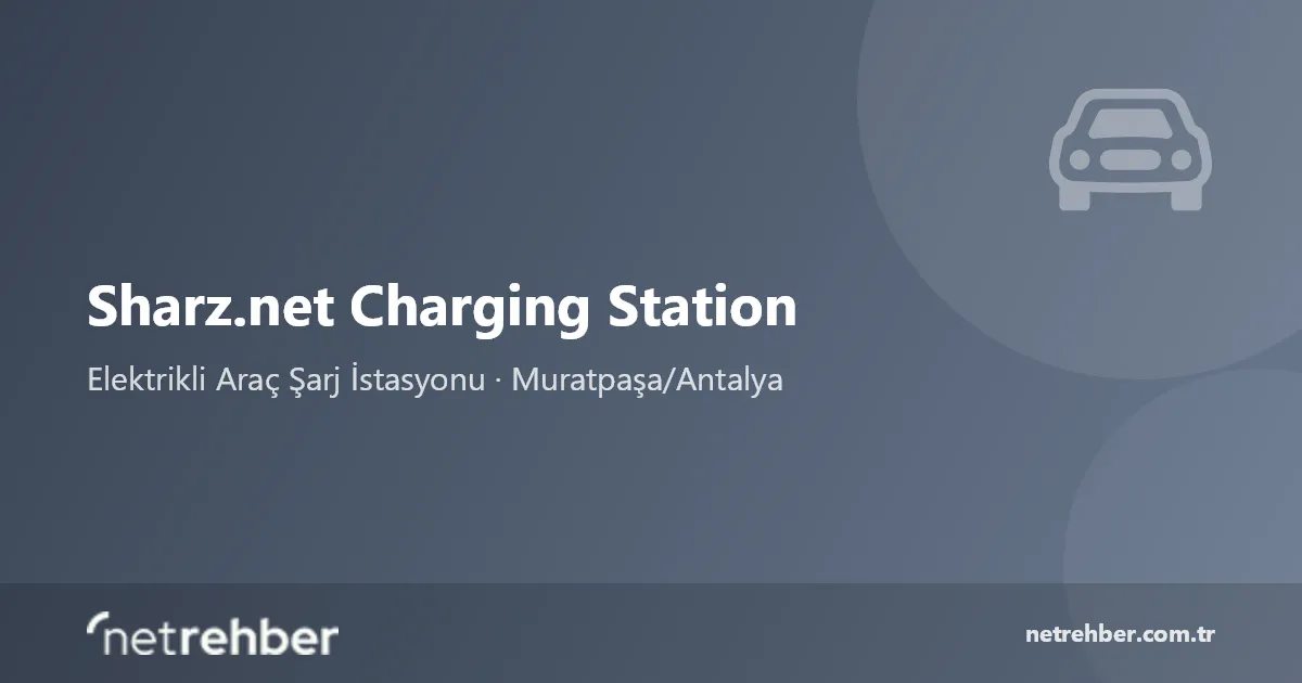 Sharz.net Charging Station kapak görseli