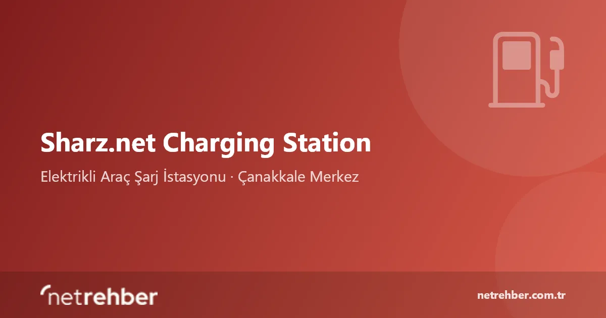 Sharz.net Charging Station kapak görseli