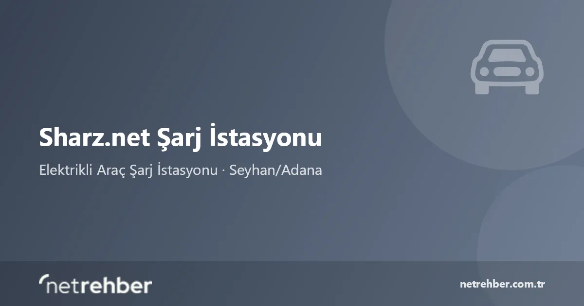 Sharz.net Şarj İstasyonu kapak görseli