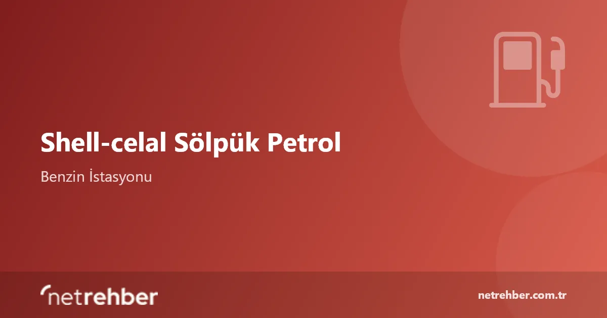 Shell-celal Sölpük Petrol kapak görseli
