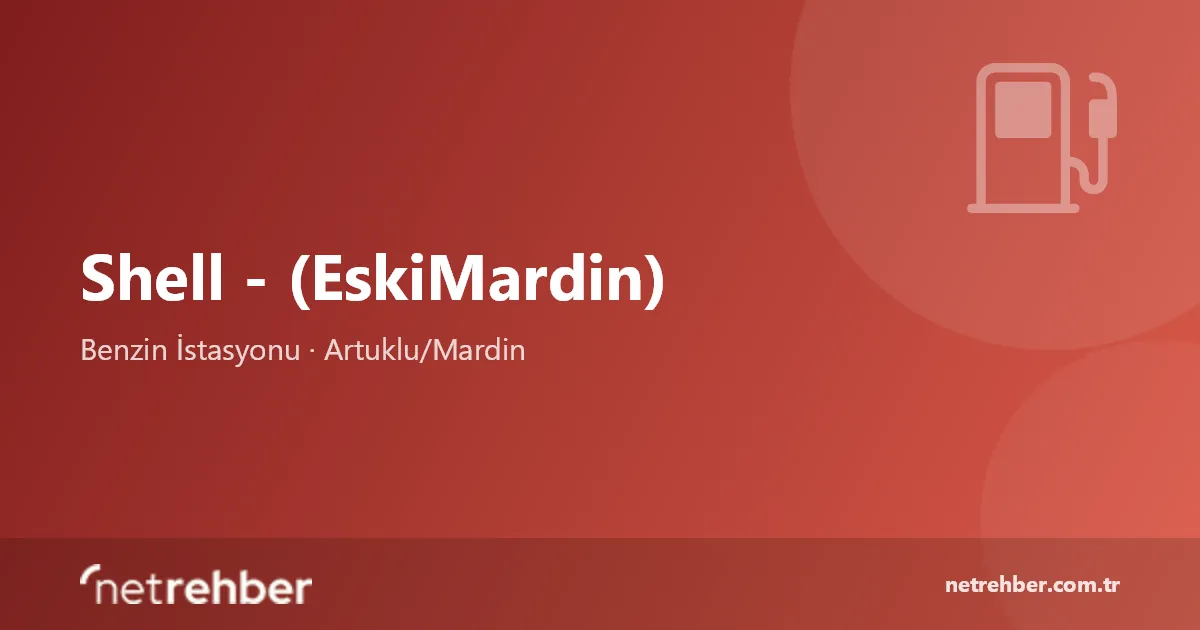 Shell - (EskiMardin) kapak görseli