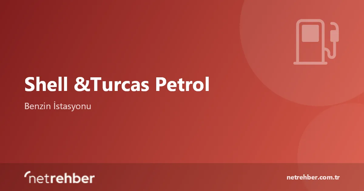 Shell &Turcas Petrol kapak görseli