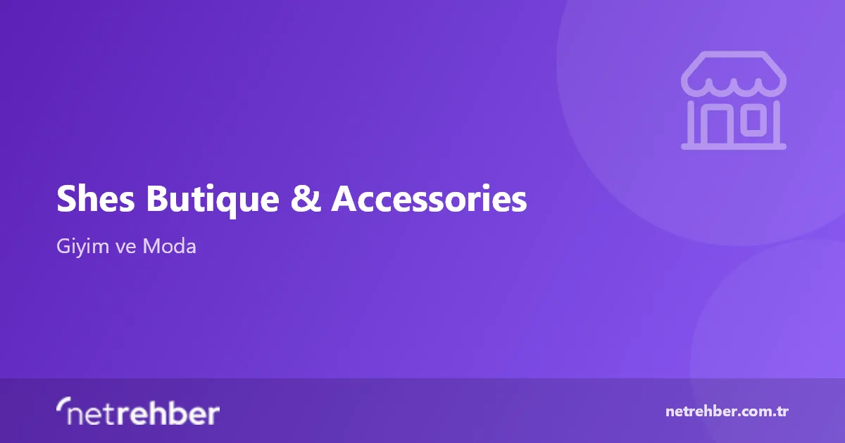 Shes Butique & Accessories kapak görseli