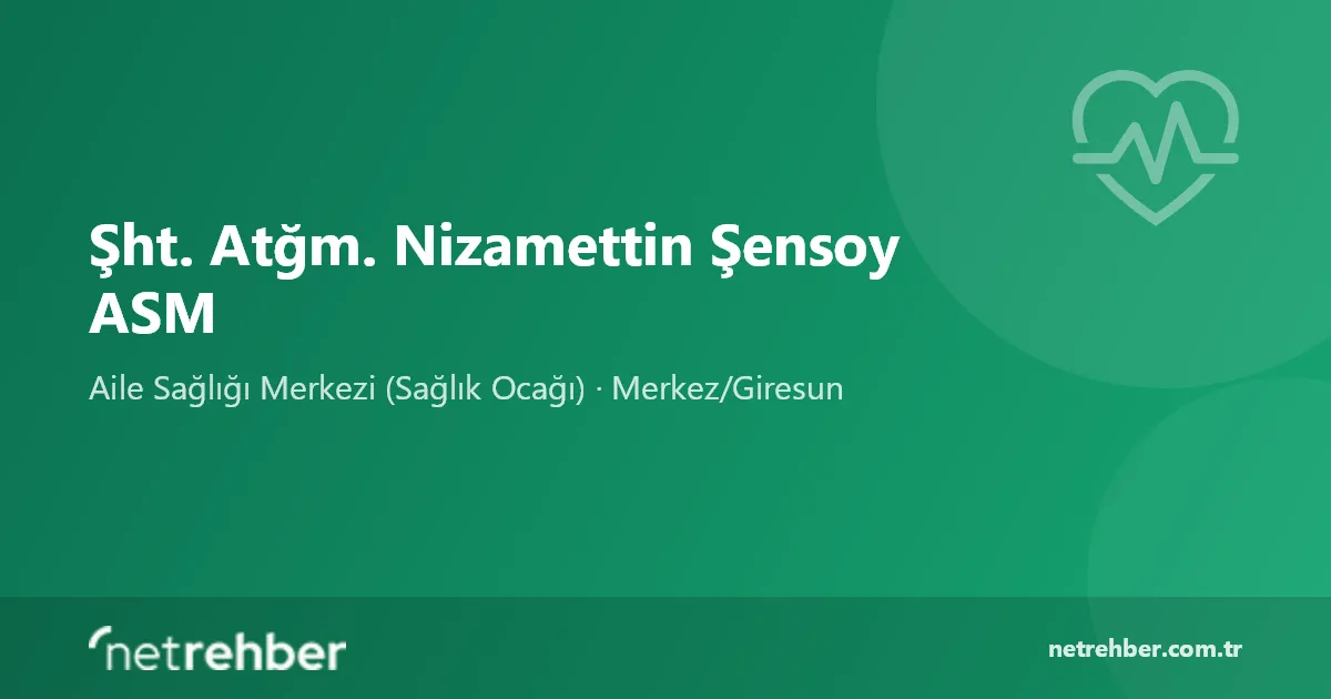 Şht. Atğm. Nizamettin Şensoy ASM kapak görseli