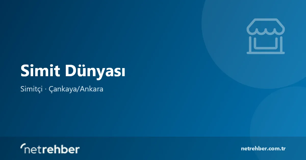 Simit Dünyası kapak görseli