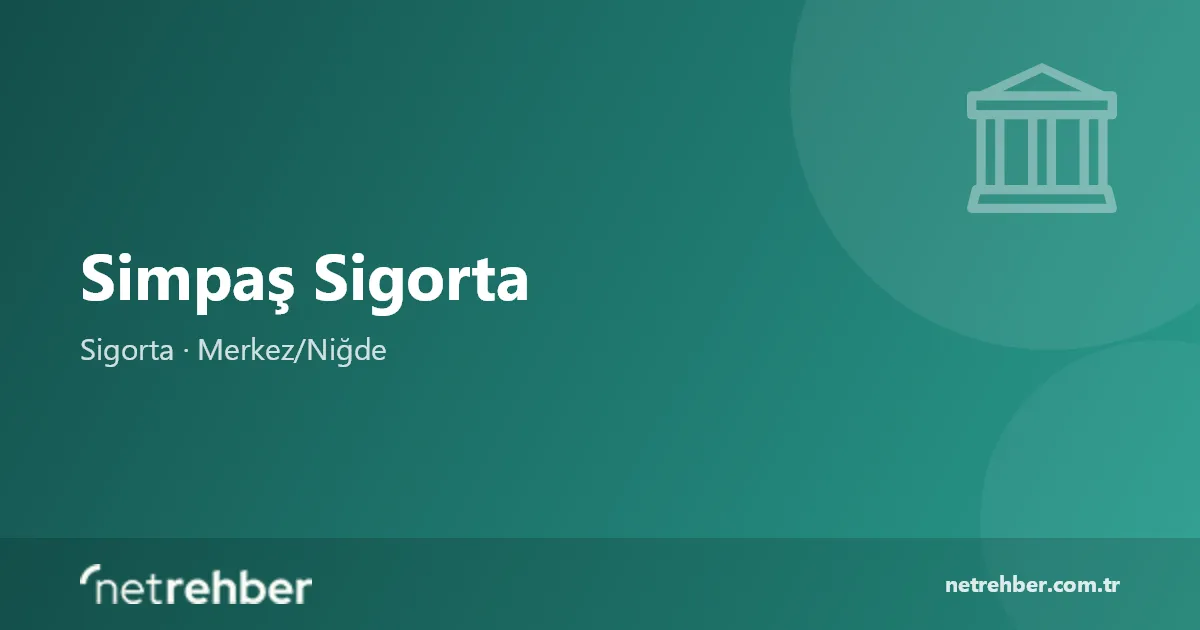 Simpaş Sigorta kapak görseli