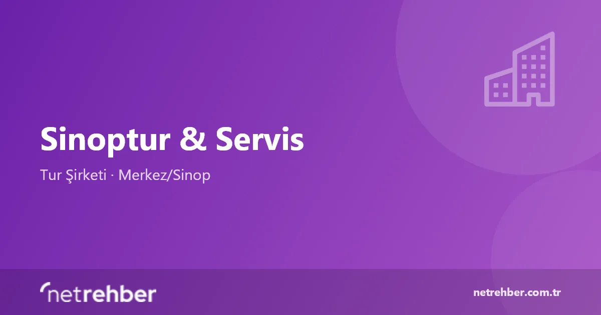 Sinoptur & Servis kapak görseli