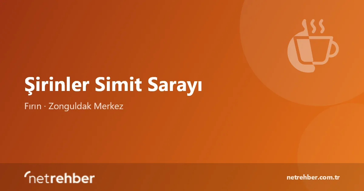 Şirinler Simit Sarayı kapak görseli