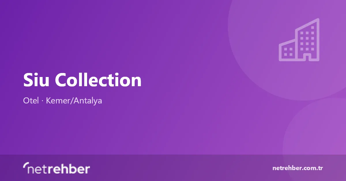 Siu Collection kapak görseli