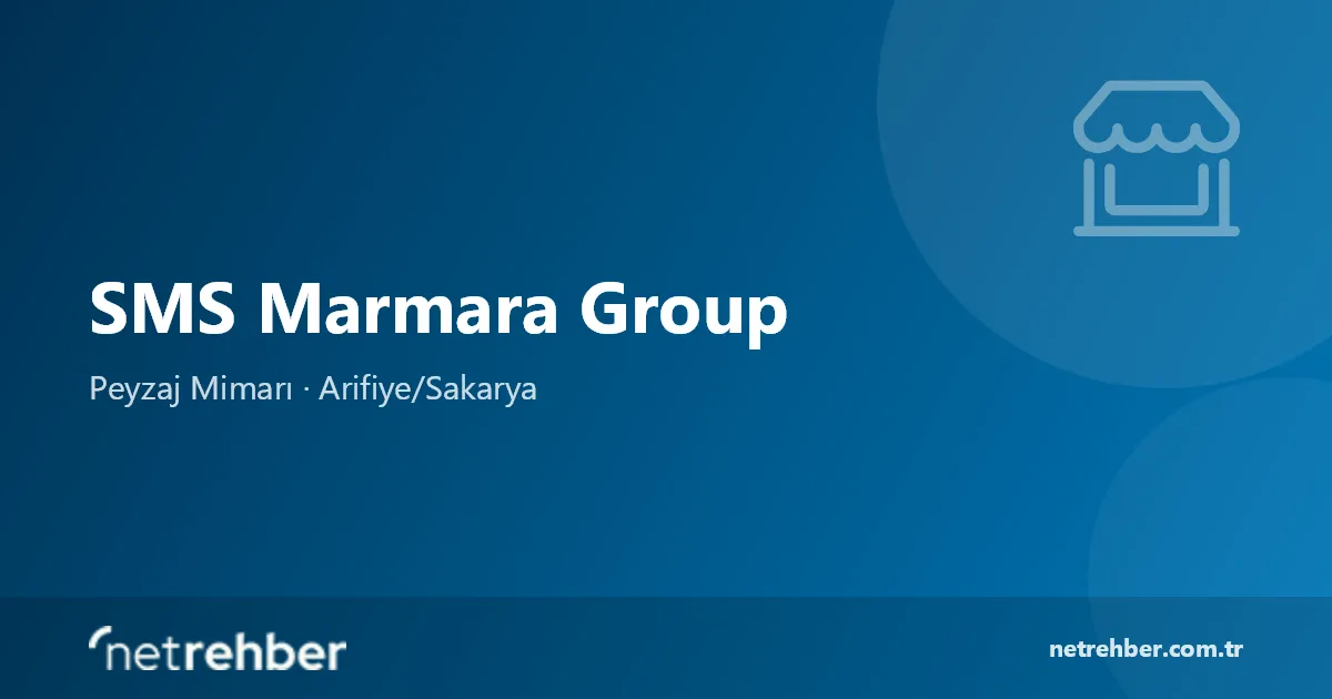 SMS Marmara Group kapak görseli