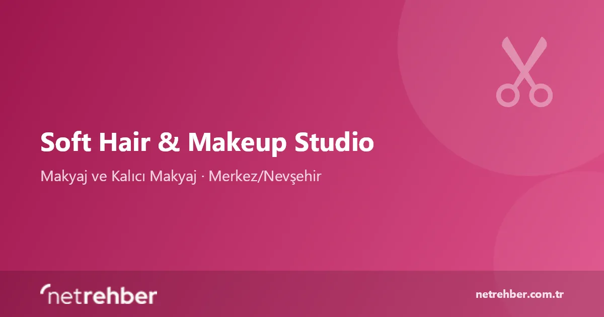 Soft Hair & Makeup Studio kapak görseli