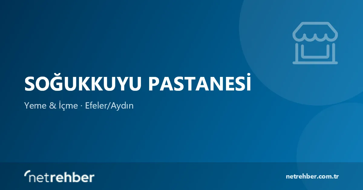Soğukkuyu Pastanesi kapak görseli