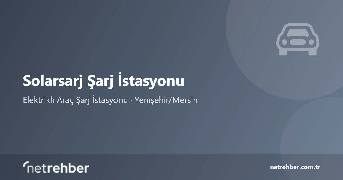Solarsarj Şarj İstasyonu kapak görseli