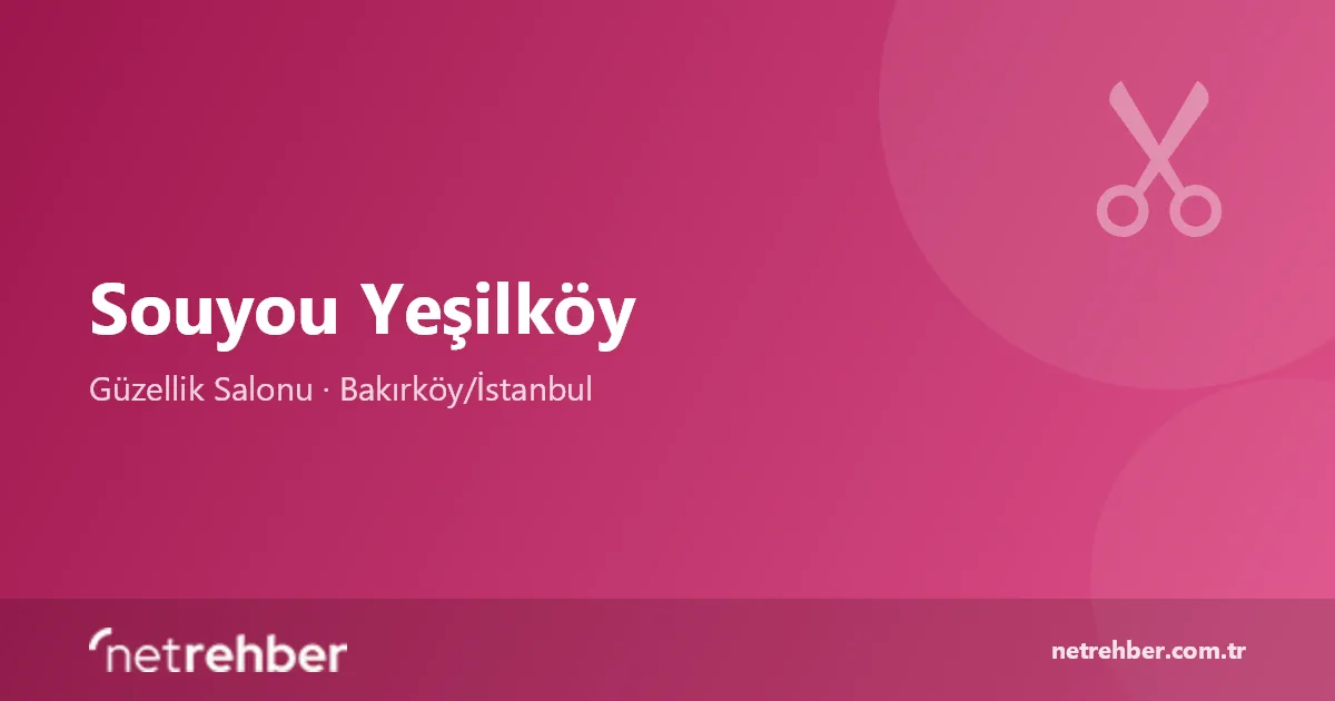 Souyou Yeşilköy kapak görseli