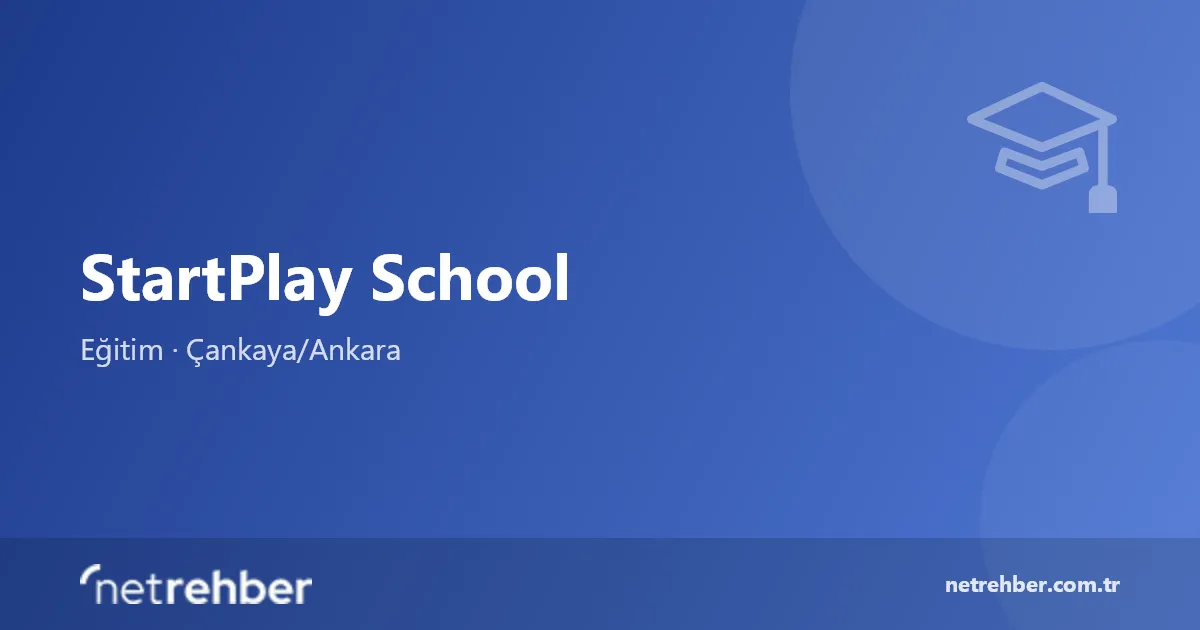 StartPlay School kapak görseli