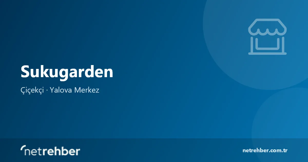 Sukugarden kapak görseli