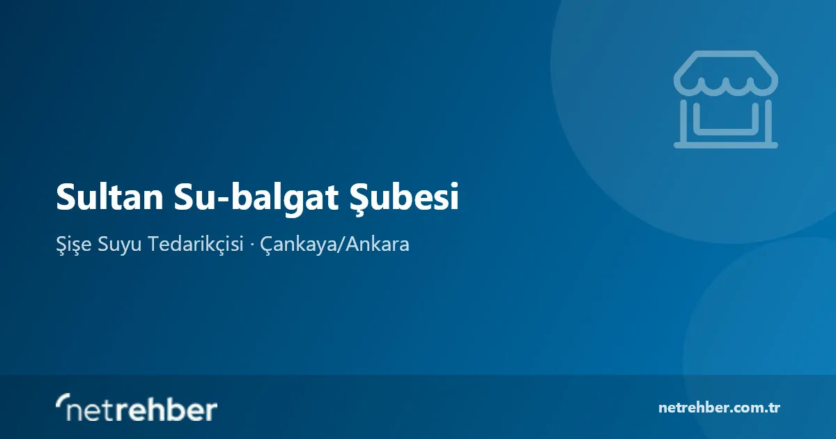 Sultan Su-balgat Şubesi kapak görseli