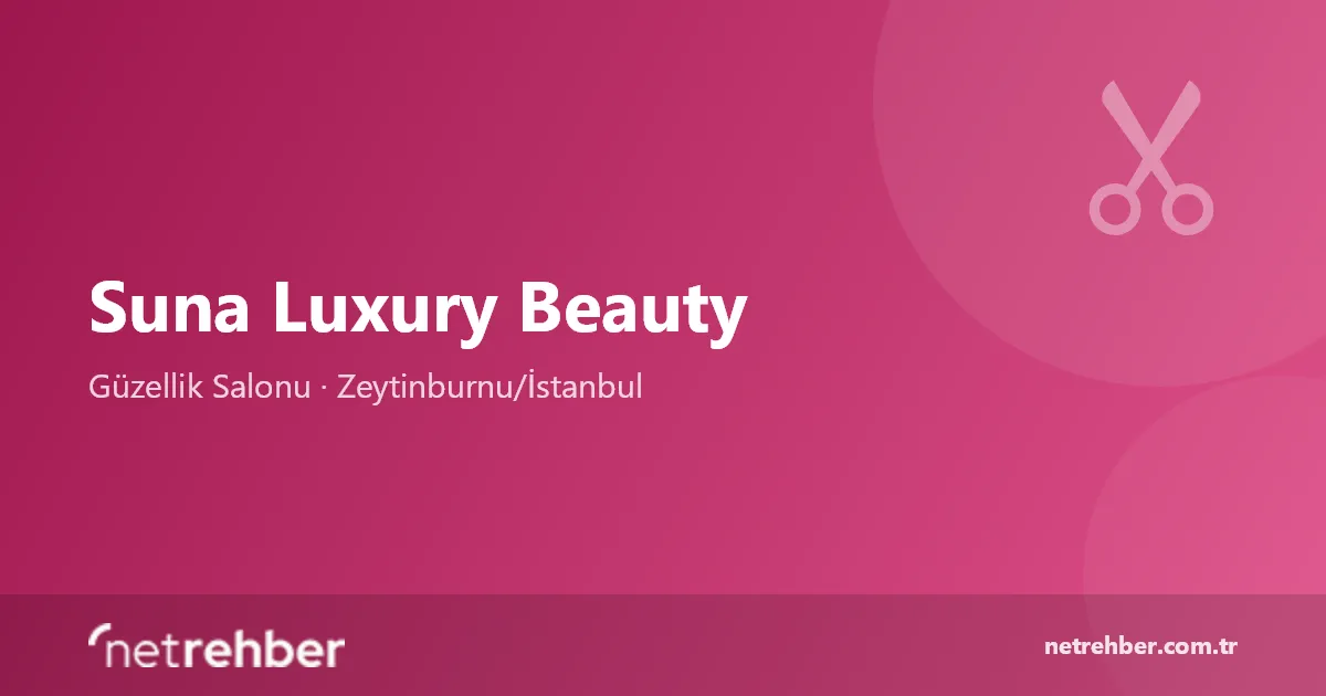 Suna Luxury Beauty kapak görseli