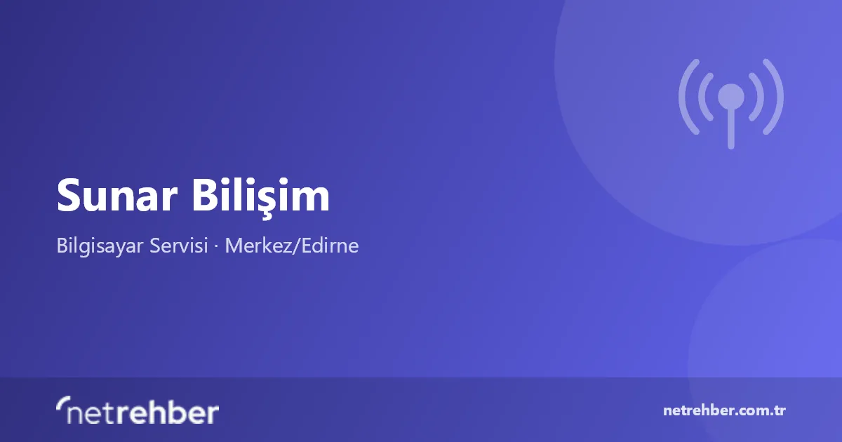 Sunar Bilişim kapak görseli