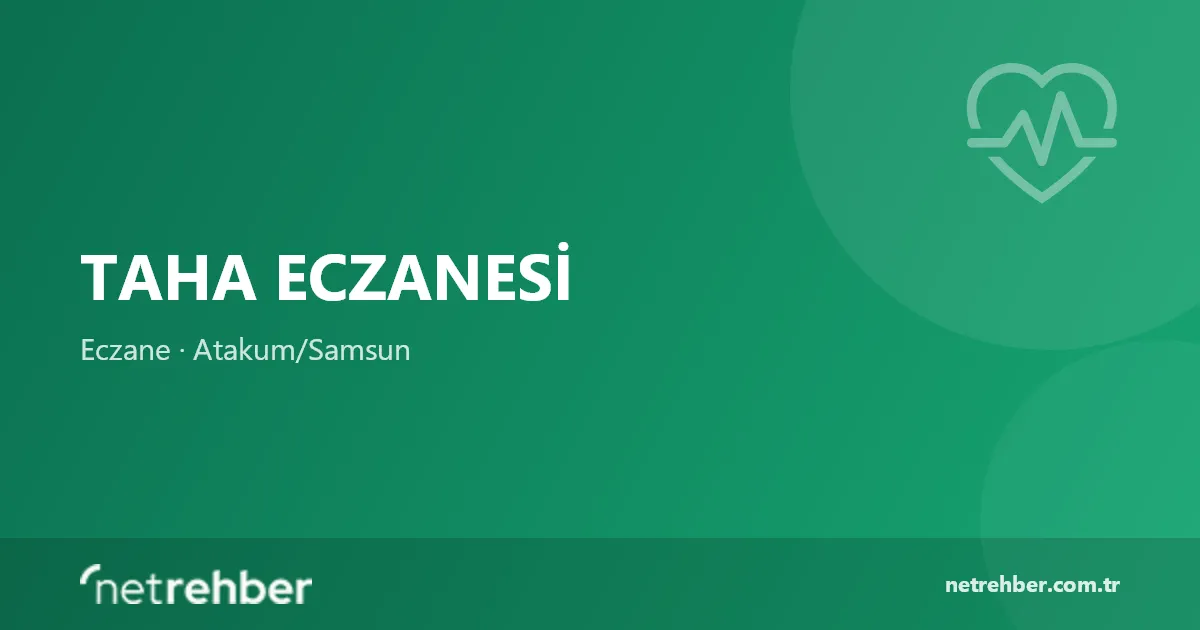 Taha Eczanesi kapak görseli
