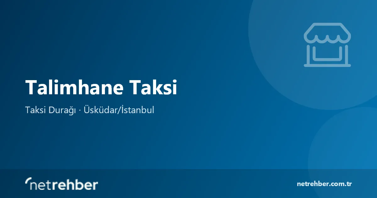 Talimhane Taksi kapak görseli