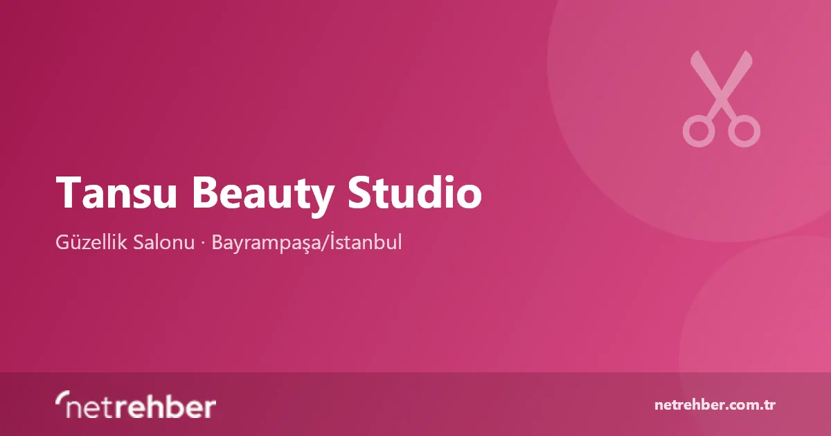 Tansu Beauty Studio kapak görseli