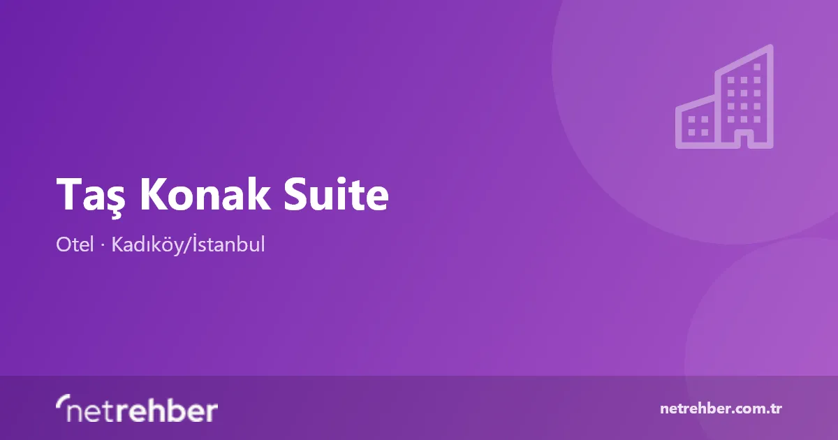 Taş Konak Suite kapak görseli