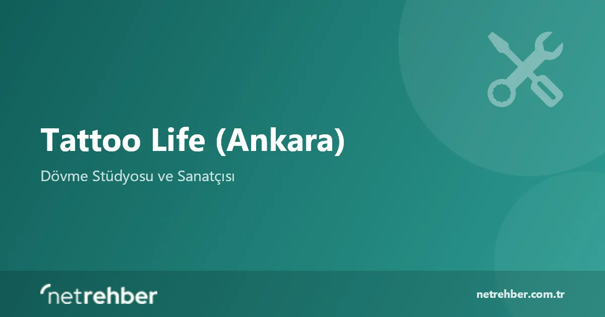 Tattoo Life (Ankara) kapak görseli
