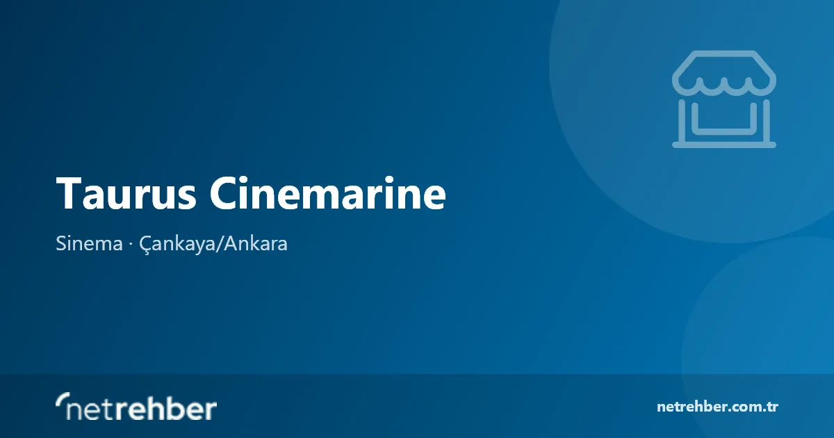 Taurus Cinemarine kapak görseli