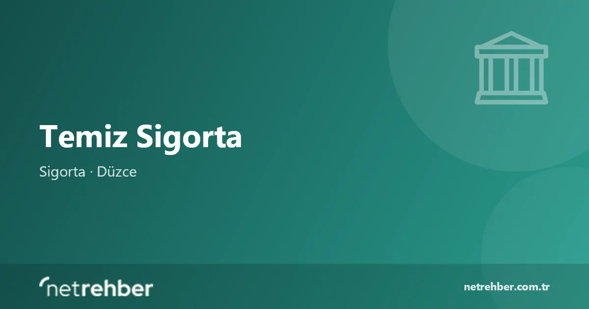Temiz Sigorta kapak görseli