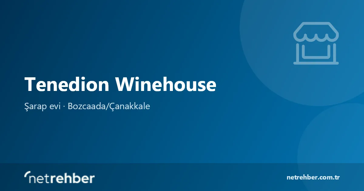 Tenedion Winehouse kapak görseli